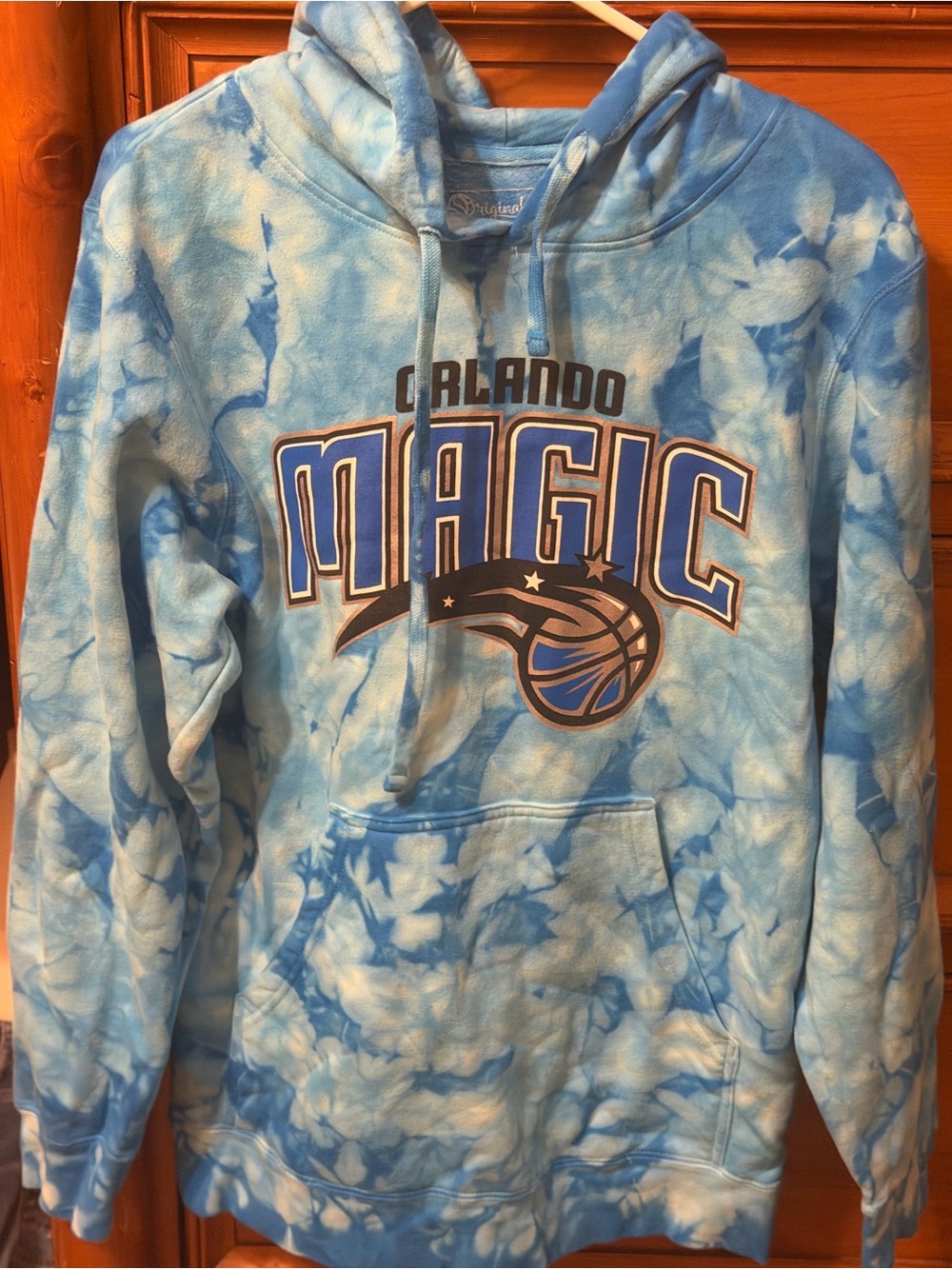 Orlando Magic Tie-Dye Blue Hoodie